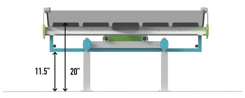 Botanicare® 4 ft Slide Bench System Bulk