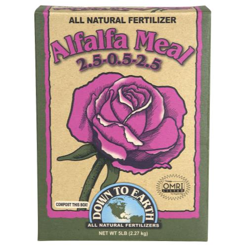 Down To Earth Alfalfa Meal 2.5 - 0.5 - 2.5 - Healthy Hydro