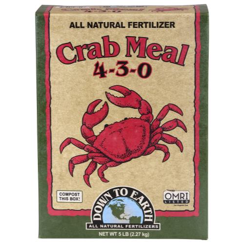 Down To Earth Crab Meal 4 - 3 - 0 - Healthy Hydro