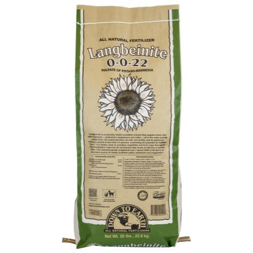 Down To Earth Langbeinite (Sul-Po-Mag) 0 - 0 - 22 - Healthy Hydro