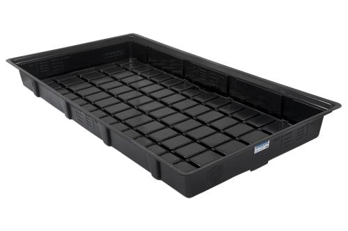 Duralastics® Trays Inside Dimension 4x8 (ID) - Black - Healthy Hydro