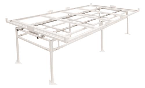 Fast Fit Rolling Bench Tray Stand 4 ft x 8 ft (2 Boxes) - Healthy Hydro