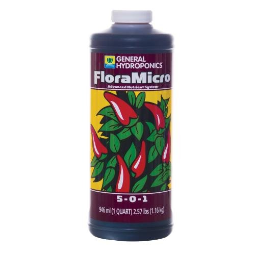 General Hydroponics® FloraMicro® 5 - 0 - 1 - Healthy Hydro
