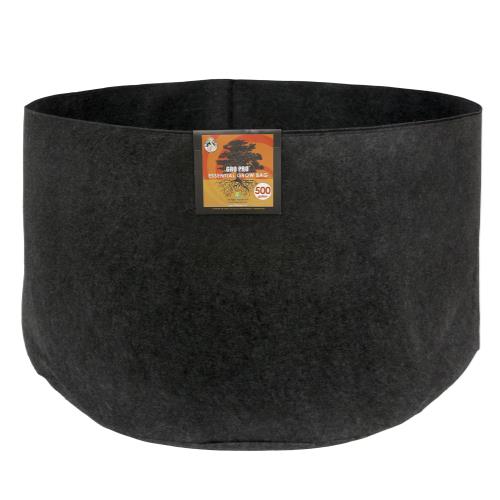 Gro Pro® Essential Round Fabric Pots - Black - Healthy Hydro