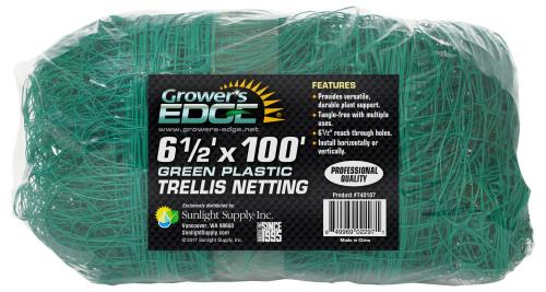 Grower's Edge® Green Trellis Netting - Healthy Hydro