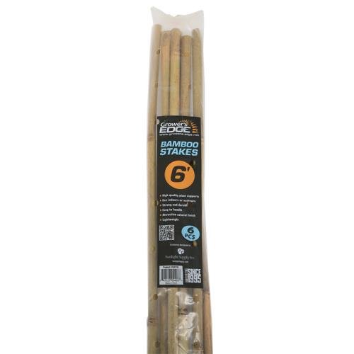Grower's Edge® Natural Bamboo Stakes - Healthy Hydro
