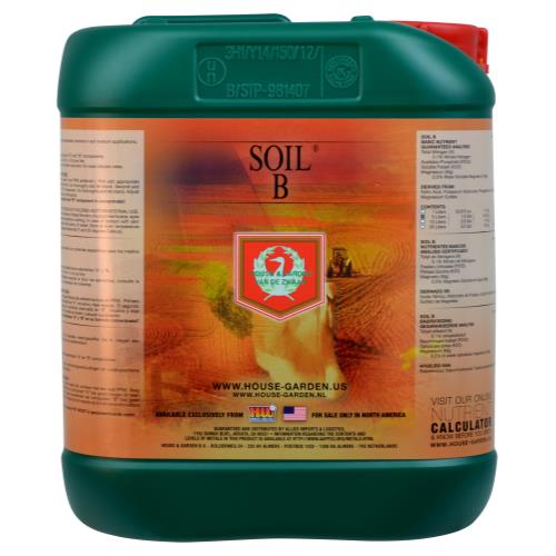 House & Garden Soil® A 0.2 - 0 - 0.2 & B 0.1 - 0.1 - 0.3 - Healthy Hydro