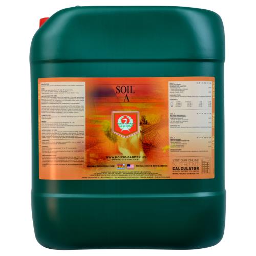 House & Garden Soil® A 0.2 - 0 - 0.2 & B 0.1 - 0.1 - 0.3 - Healthy Hydro
