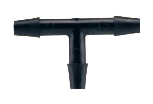 Hydro Flow Barbed Tee 3/16 in - Display Box (500/Box) - Healthy Hydro