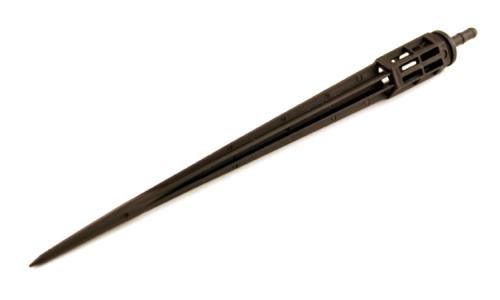 Hydro Flow Dripper Stake w/ Basket - Black - Display Box (100/Box) - Healthy Hydro