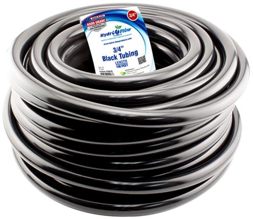 Hydro Flow® Premium Vinyl Tubing - Black - Healthy Hydro