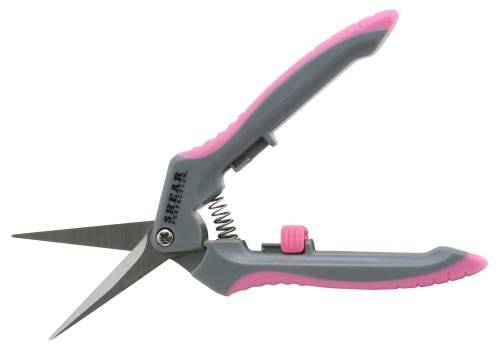 Shear Perfection Pink Platinum Stainless Trimming Shear - 2 in Straight Blades (12/Cs) - Healthy Hydro