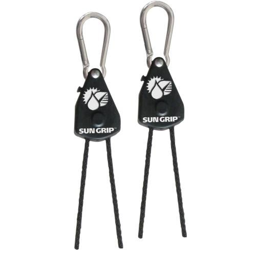 Sun Grip Original Light Hanger 1/8 in - Black - 1/Pair (12/Cs) - Healthy Hydro