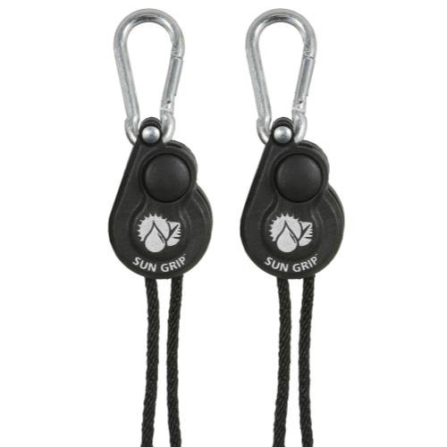 Sun Grip Push Button Light Hanger 1/8 in - 1/Pair (12/Cs) - Healthy Hydro