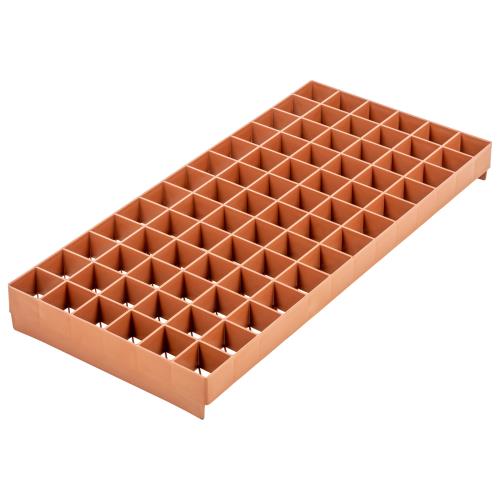 Super Sprouter 78 Cell Stonewool Tray- 1.5 In Square - Healthy Hydro