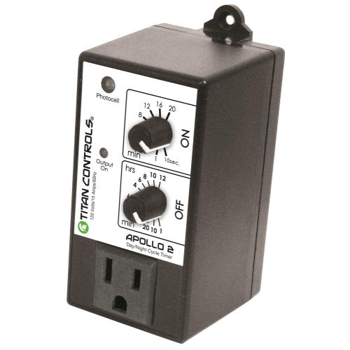 Titan Controls Apollo 2 - Cycle Timer w/ Photocell - Healthy Hydro