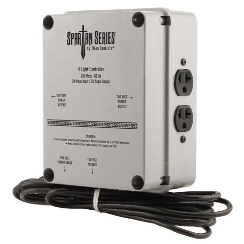 Titan Controls - Spartan Series 4 Light Controller - 240 Volt (7/Cs) - Healthy Hydro