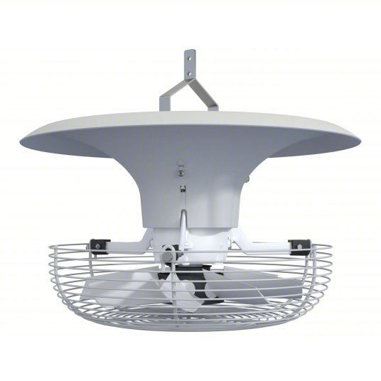 Multifan 16" Commercial Ceiling Circulation Fan – 3,060 CFM, Variable Speed, 240V AC, Single Phase