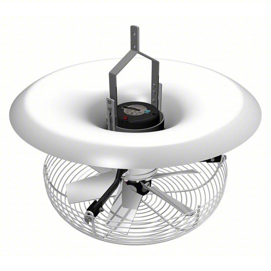 Multifan 16" Commercial Ceiling Circulation Fan – 3,060 CFM, Variable Speed, 240V AC, Single Phase