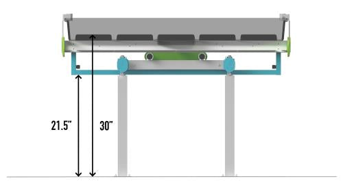 Botanicare® 4 ft Slide Bench System Bulk
