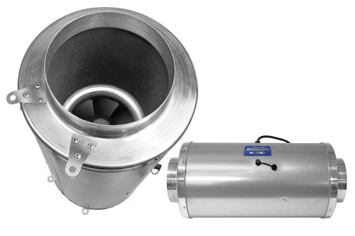 HyperFan Stealth 8" Inline Fan – 710 CFM | 75W Quiet EC Ventilation