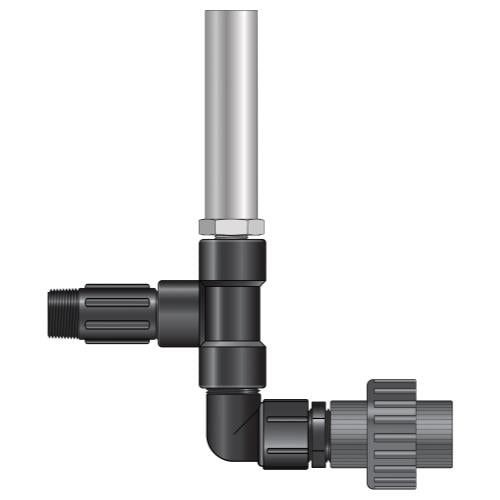 Dosatron Water Hammer Arrestor - 1 1/2 in Installation Kit - Healthy Hydro