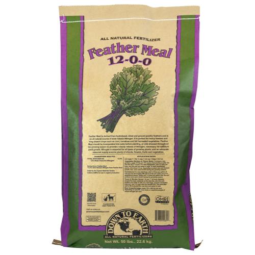 Down To Earth Feather Meal 12 - 0 - 0 - Healthy Hydro
