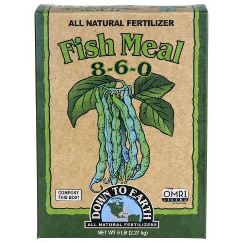 Down To Earth Fish Meal 8 - 6 - 0 - Healthy Hydro