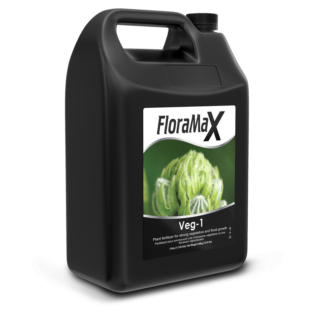 FloraMax Veg-1: Simplified Single-Bottle Nutrient Solution (5L) - Healthy Hydro