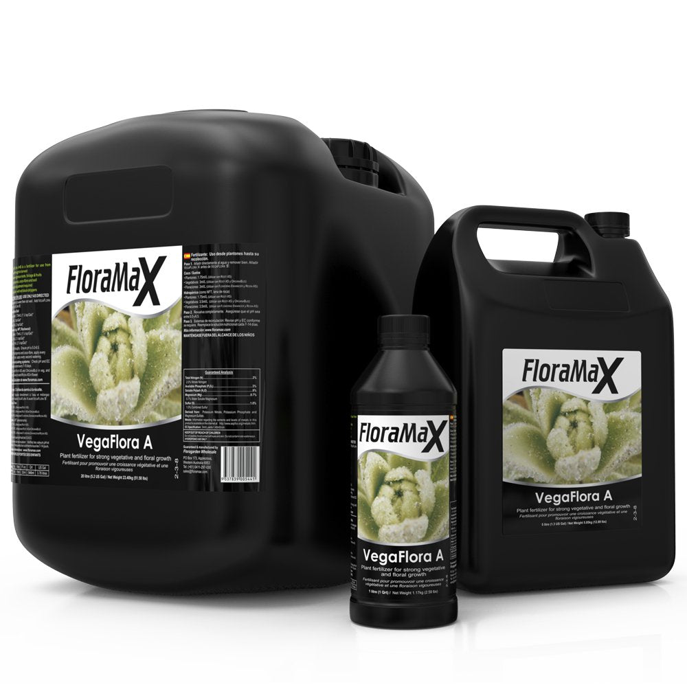 FloraMax VegaFlora A – Professional 2-Part Nutrient - Healthy Hydro
