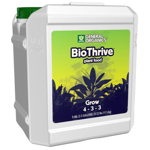 General Hydroponics® BioThrive® Grow 4 - 3 - 3 - Healthy Hydro