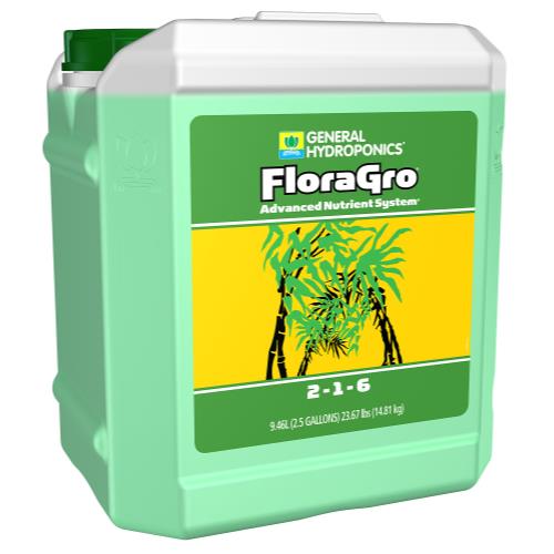 General Hydroponics® FloraGro® 2 - 1 - 6 - Healthy Hydro