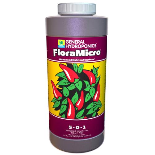 General Hydroponics® FloraMicro® 5 - 0 - 1 - Healthy Hydro