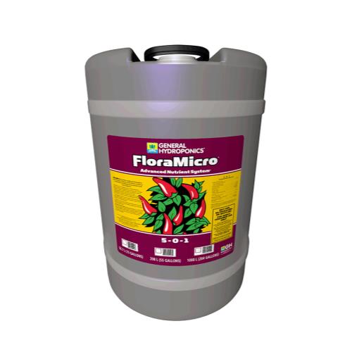 General Hydroponics® FloraMicro® 5 - 0 - 1 - Healthy Hydro