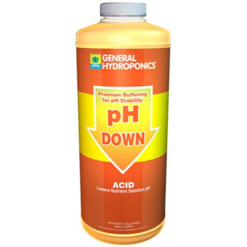 General Hydroponics® pH Down Liquid - Healthy Hydro