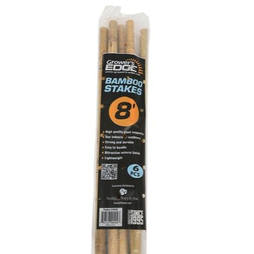 Grower's Edge® Natural Bamboo Stakes - Healthy Hydro