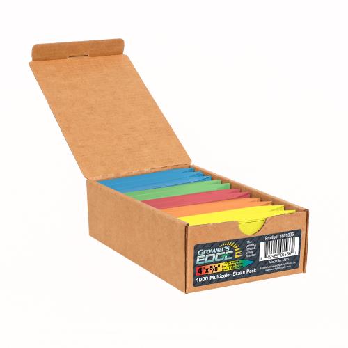 Grower's Edge® Plant Stake Labels Multicolored - Healthy Hydro