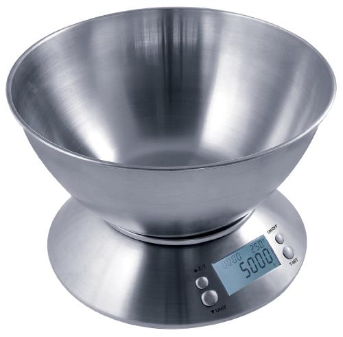 Measure Master 5000g Digital Scale w/ 1.6 L Bowl - 5000g Capacity x 0.5g Accuracy - Healthy Hydro