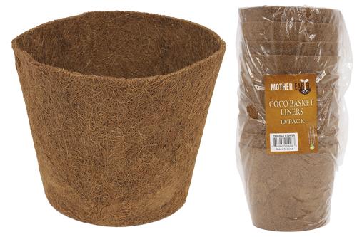 Mother Earth Coco Pot Liner 10 Pack - Healthy Hydro