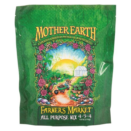 Mother Earth Farmers Market All Purpose Mix 4-5-4 4.4LB/6 - Healthy Hydro