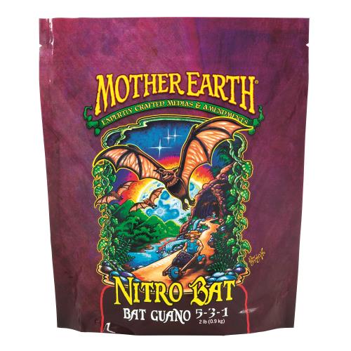 Mother Earth Nitro Bat Guano 5-3-1 2lb (6/Cs) - Healthy Hydro