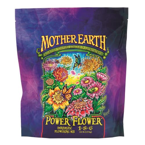Mother Earth Power Flower Fantastic Flowering Mix 1-8-6 4.4LB/6 - Healthy Hydro