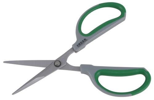 Shear Perfection Platinum Stainless Steel Bonsai Scissors - 2.4 in Straight Blades (12/Cs) - Healthy Hydro