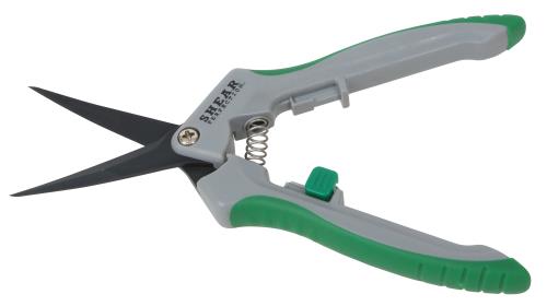 Shear Perfection Platinum Trimming Shear - 2 in Curved Non-Stick Blades (12/Cs) - Healthy Hydro