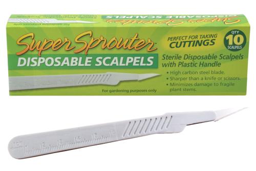 Super Sprouter Sterile Disposable Scalpel (10/Cs) - Healthy Hydro