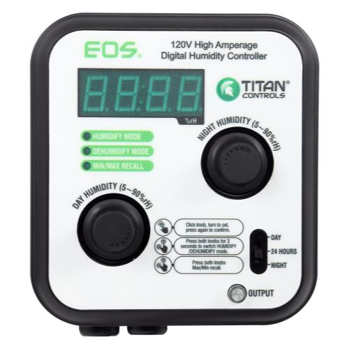 Titan Controls Eos 120V High Amperage Humidity Controller (6/Cs) - Healthy Hydro
