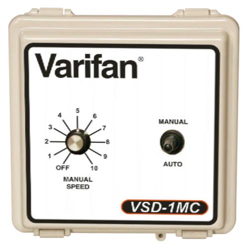 Vostermans Varifan Variable Speed Drive with Manual Override - Healthy Hydro